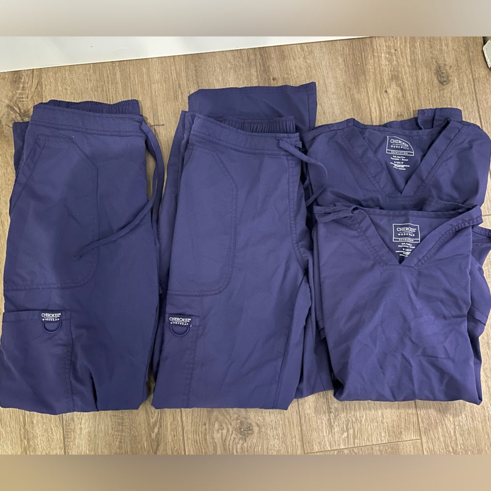 Cherokee Scrubs - two tops and two bottoms